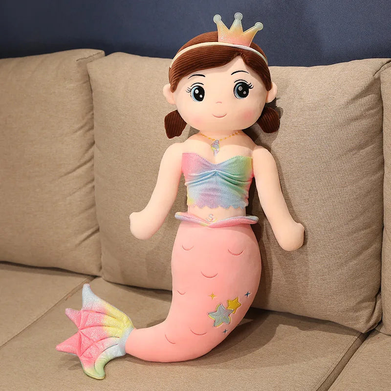 Giant Mermaid Doll Plushie Pillow - product detail view 12