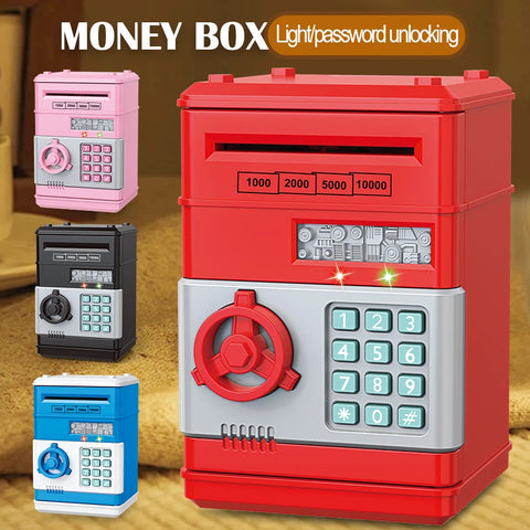 ATM Password Piggy Bank – Electronic Money Saving Box for Kids