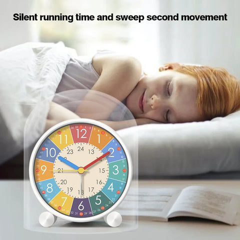Kids Educational Alarm Clock - For Early Learning and Time Teaching