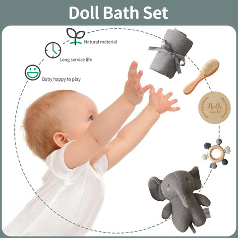 Newborn Baby Gift Set Teeny Pandas