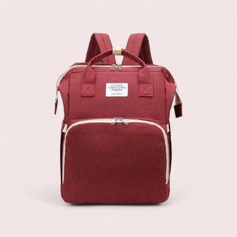 Multifunctional Nappy Backpack with Portable Crib – Convenience Meets Comfort for Parents on the Go Teeny Pandas