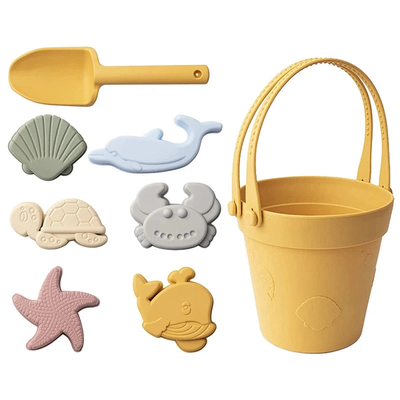 Kids Silicone Beach Toys Set - Durable, Eco-Friendly Fun Teeny Pandas