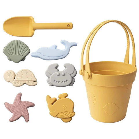 Kids Silicone Beach Toys Set - Durable, Eco-Friendly Fun Teeny Pandas