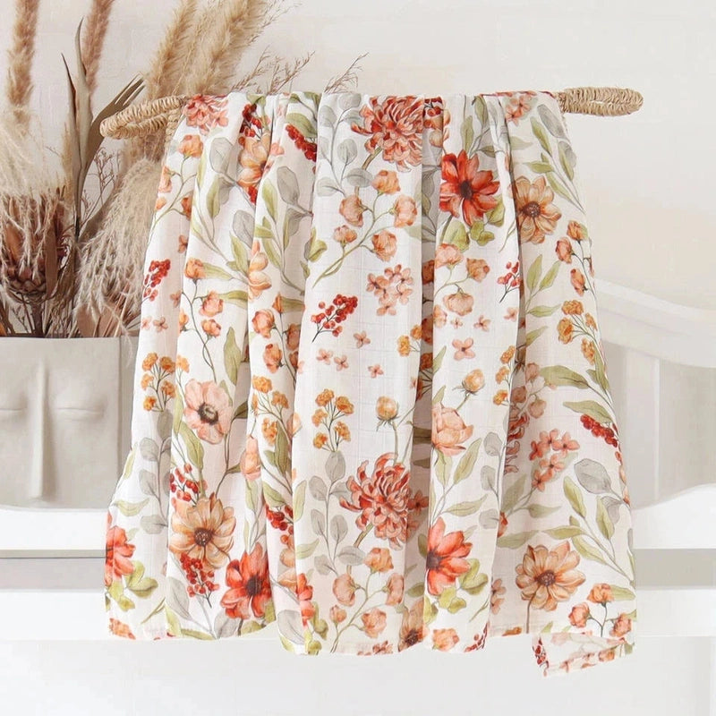 Gentle Bamboo Cotton Swaddle - Luxurious Comfort and Breathable Swaddle Teeny Pandas