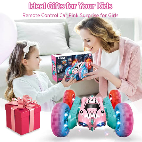 Stunt Car Double-Sided Remote Control for Kids