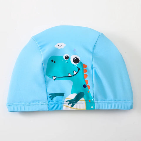 Short Sleeves Floating Swimwear With Cap