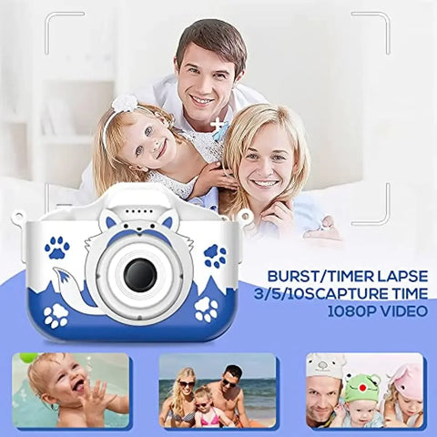 PixelCam Digital Camera with 1080P Video – Perfect First Camera for Children