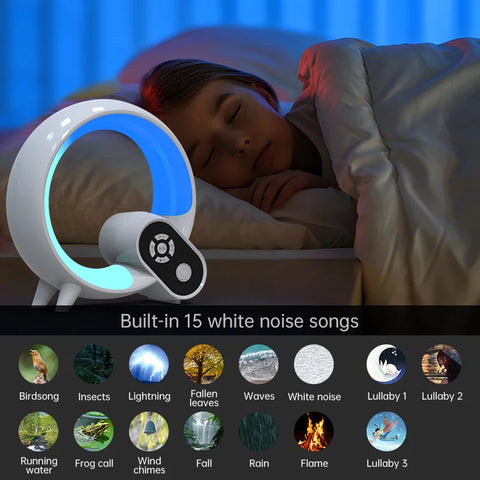 Mini Q Ambient Light - Multi-Function Night Light for Kids