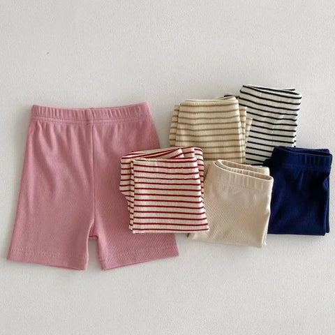 Solid Cotton Harem Shorts for Kids – Comfortable and Stylish Casual Shorts
