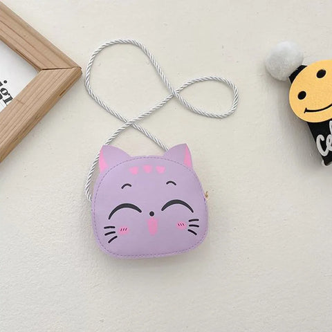 Cute Cat Cartoon Crossbody Bag