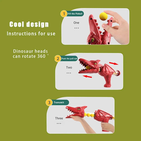 Soft Ball Dinosaur Bullet Gun