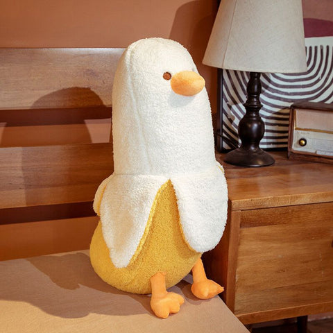 Soft Banana Duck Plushies