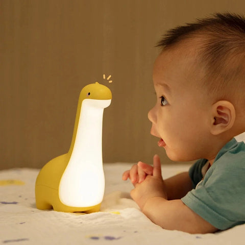 Dinosaur Night Light – Cute Eye Protection Bedside Lamp for Kids