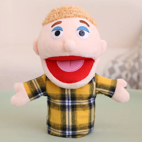 Kids Plush Finger & Hand Puppets – Role Play Toys for Bedtime Stories