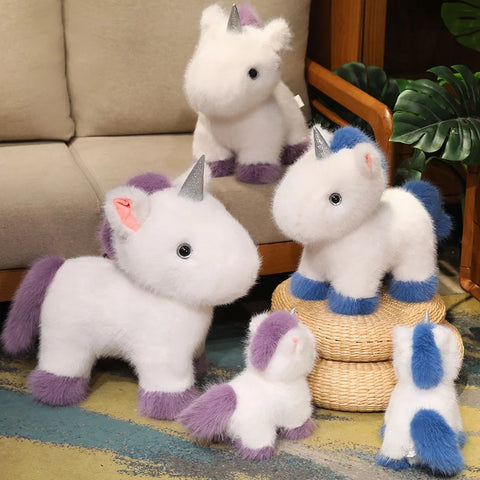 Magical Fluffy Unicorn Plushies