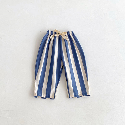 Striped Harem Pants for Kids - Summer Casual Trousers