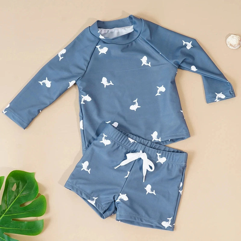 Toddler Sun Protection Swim Set - Safe, Comfortable & Ready for Fun! Teeny Pandas