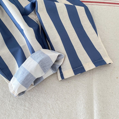 Striped Harem Pants for Kids - Summer Casual Trousers