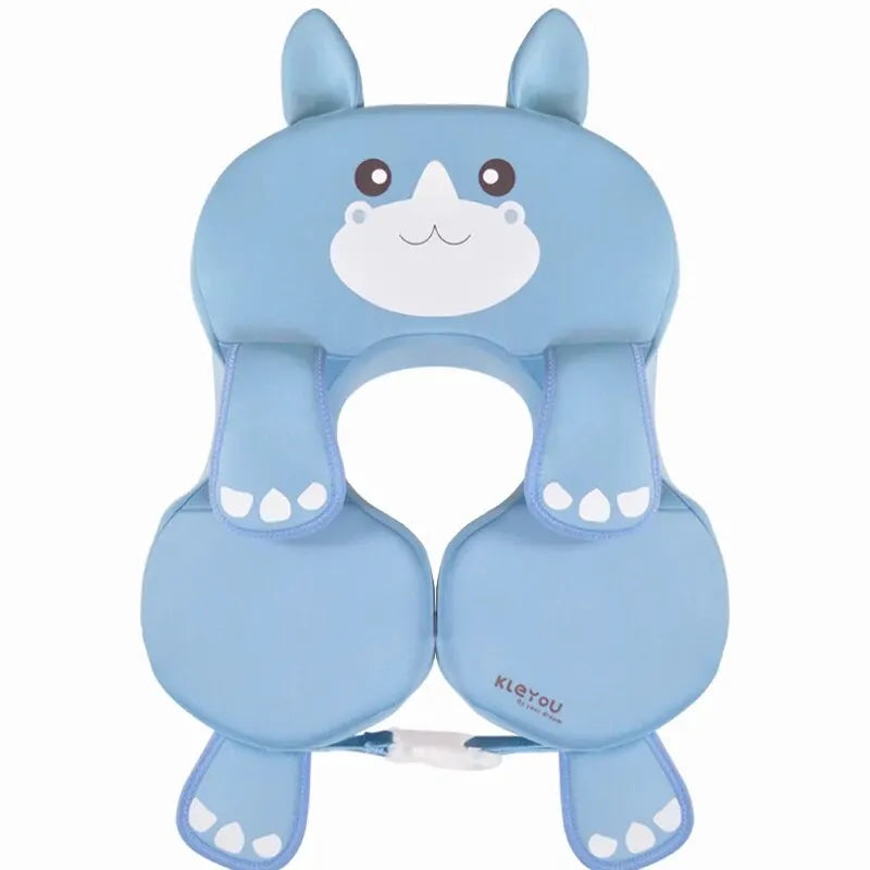 Adorable Swim Floater with Safety Support - Safe & Secure Float for Infants and Toddlers! Teeny Pandas