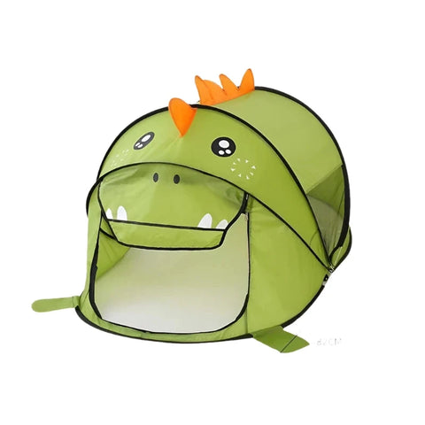 Portable Animal Kids' Tent - Pop Up Cartoon Playhouse for Indoor and Outdoor Fun