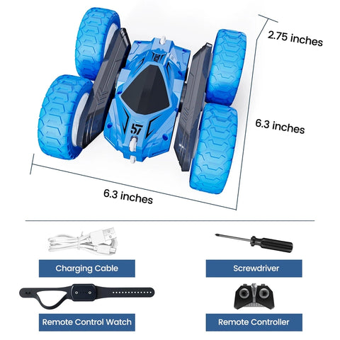 360° Rotating Double-Sided RC Car for Kids