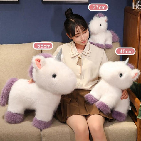 Magical Fluffy Unicorn Plushies