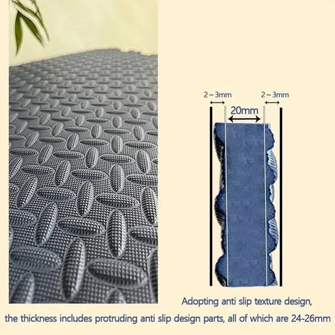 Baby Extra Thick Anti-Slip Play Mat - Thick and Durable! Teeny Pandas