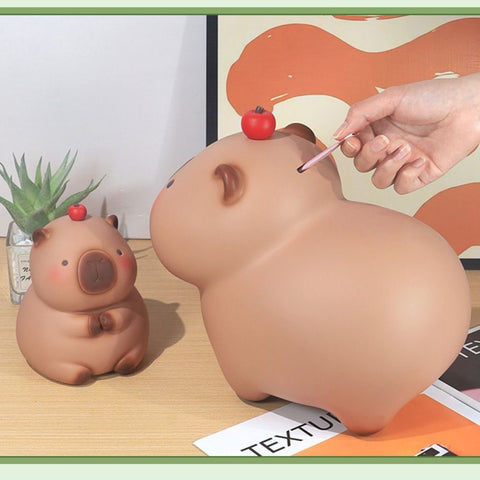 Capybara Piggy Bank – Adorable Large Capacity Money Saver for Kids