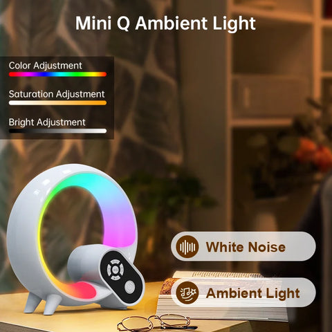 Mini Q Ambient Light - Multi-Function Night Light for Kids