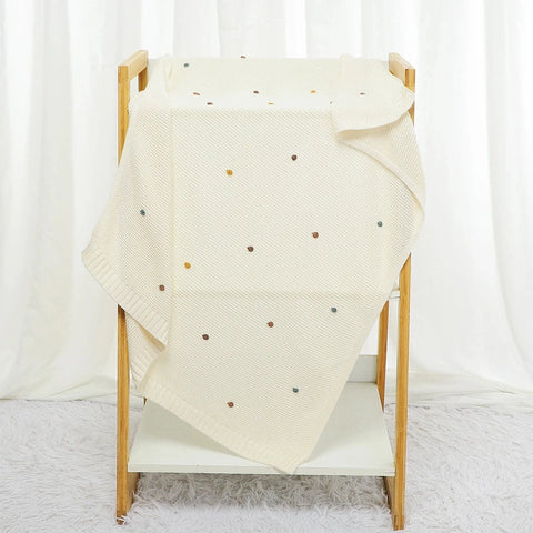 Cotton Knit Baby Blanket - Soft & Cozy Comfort Teeny Pandas