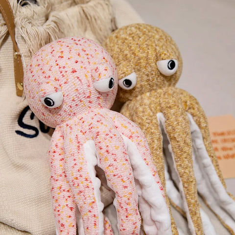Lifelike Octopus Plush Toy – Soft Stuffed Octopus Doll for New Year Gift