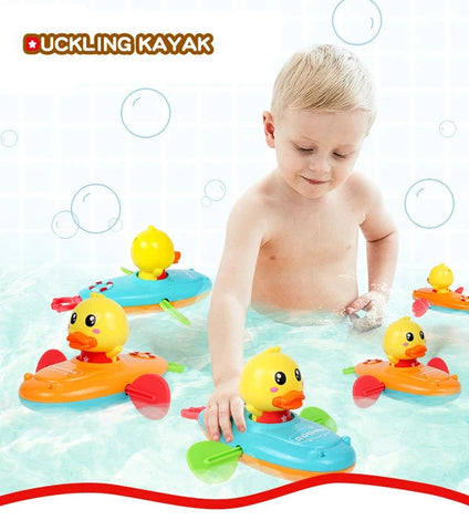 Little Yellow Duck Kayak Toy