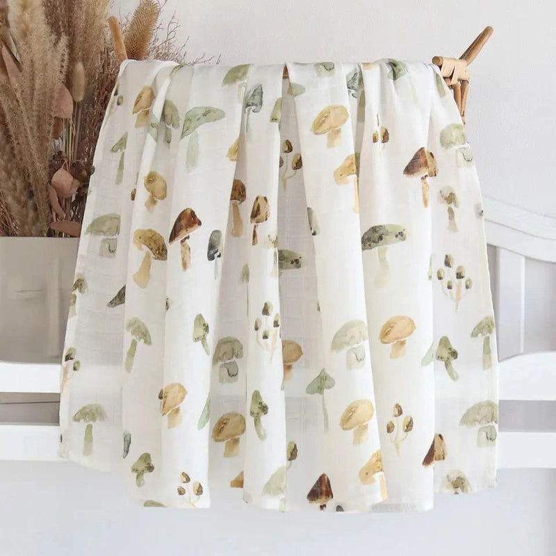 Gentle Bamboo Cotton Swaddle - Luxurious Comfort and Breathable Swaddle Teeny Pandas