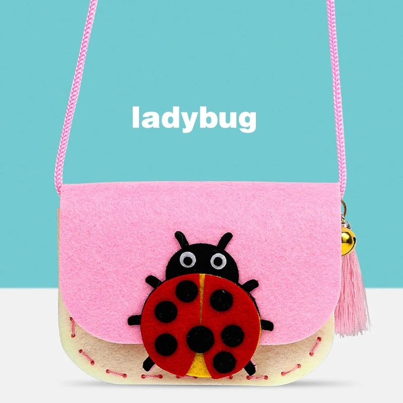 Kids' Creative Crossbody Bag for Toddlers - Cute and Stylish! Teeny Pandas