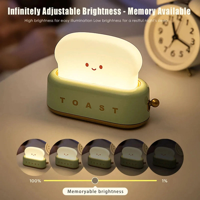 ToastyGlow Rechargeable LED Nightlight Teeny Pandas