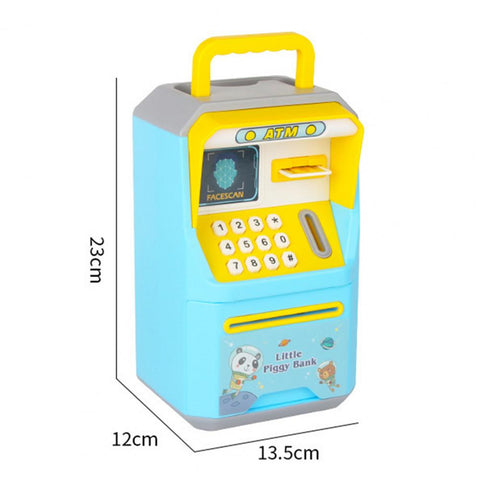 Educational Multifunctional Password Piggy Bank – ATM-Style Money Box for Kids