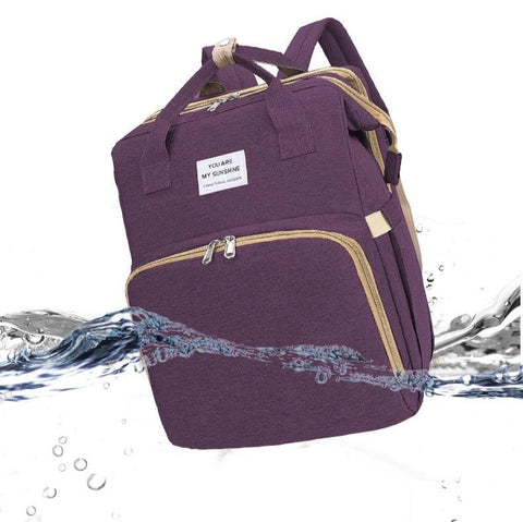 Multifunctional Nappy Backpack with Portable Crib – Convenience Meets Comfort for Parents on the Go Teeny Pandas
