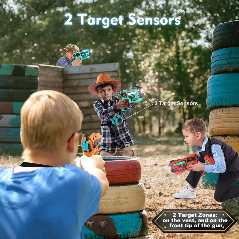 Interactive Laser Tag Set for Kids – Exciting, Safe, and Engaging Playtime Fun Teeny Pandas