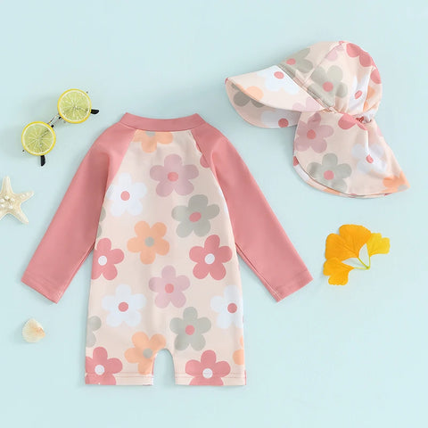 Sun-Safe Baby Rash Guard Swimsuit - Ultimate Sun Protection & Comfort Teeny Pandas