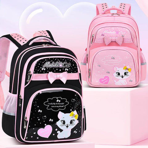 Cute Kitten Backpack for School