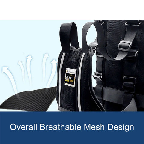 Child Motorcycle Safety Harness with Reflective Design
