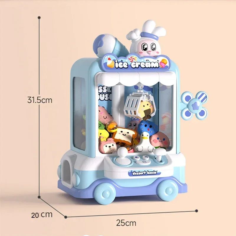 Mini Rabbit Claw Machine for Kids - Fun Prize-Grabber Arcade Toy! Teeny Pandas