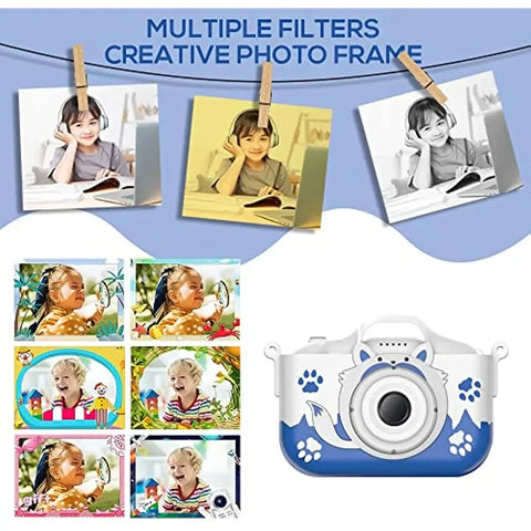 PixelCam Digital Camera with 1080P Video – Perfect First Camera for Children
