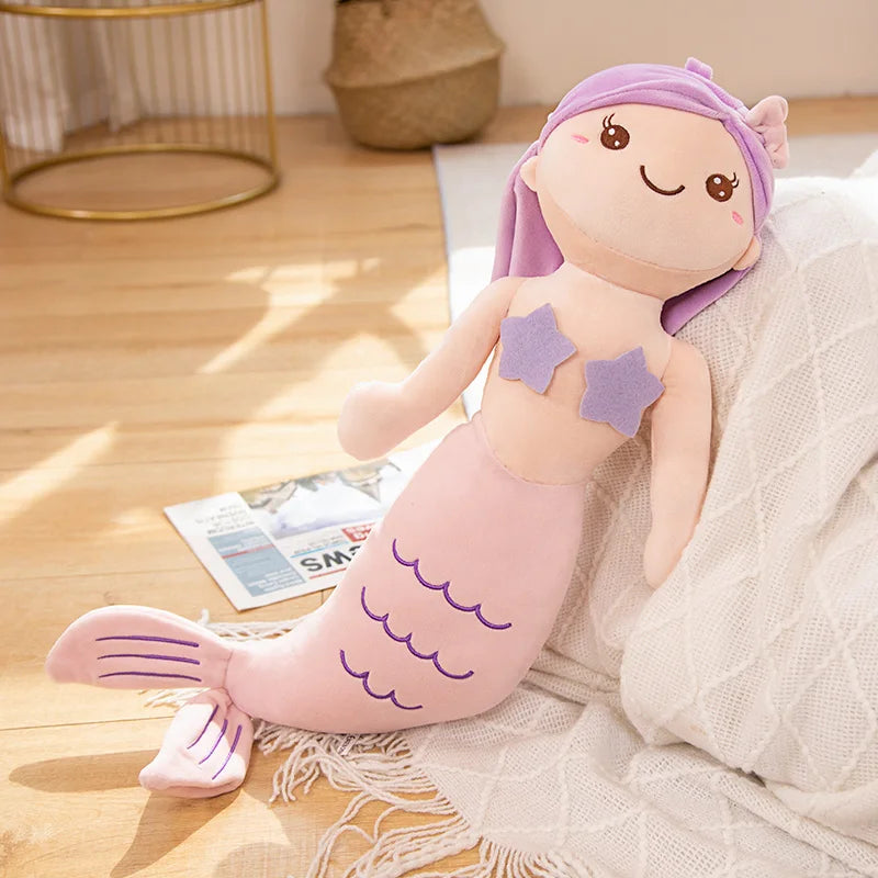 Giant Mermaid Doll Plushie Pillow - product detail view 14