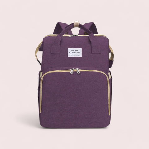 Multifunctional Nappy Backpack with Portable Crib – Convenience Meets Comfort for Parents on the Go Teeny Pandas