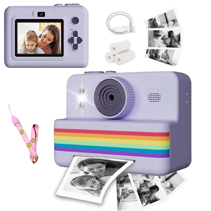 Kids Instant Print Digital Camera Teeny Pandas