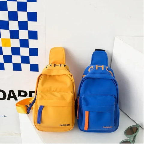 Chest Bag for Kids - Casual Shoulder Crossbody Bag for Boys