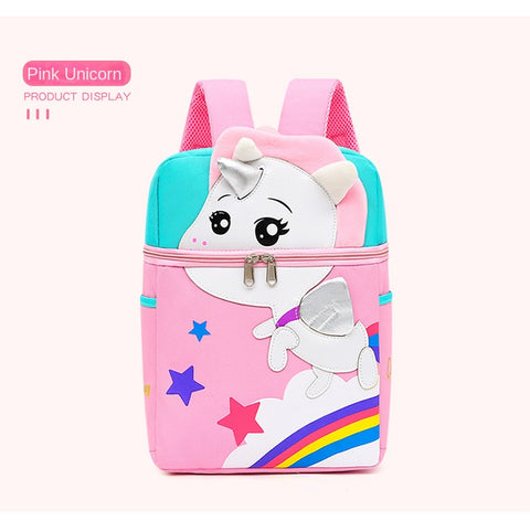 Cartoon Animal Backpack for Boys & Girls