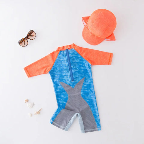 Kids Swimwear with Cap