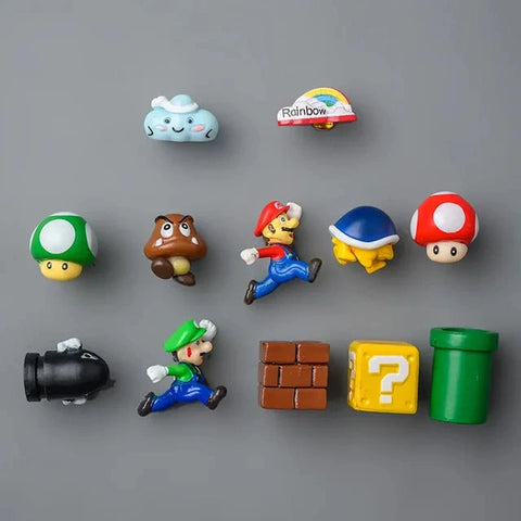 Classic Cartoon Refrigerator Magnet - Game Character Fridge Magnet Stickers